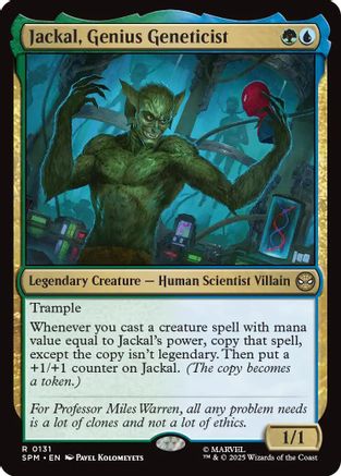 Jackal, Genius Geneticist (SPM-131) - Marvel's Spider-Man | Grognard Games