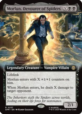 Morlun, Devourer of Spiders (Extended Art) (SPM-257) - Marvel's Spider-Man Foil | Grognard Games