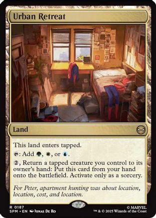 Urban Retreat (SPM-187) - Marvel's Spider-Man | Grognard Games