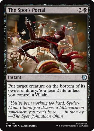 The Spot's Portal (SPM-068) - Marvel's Spider-Man Foil | Grognard Games