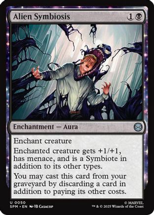 Alien Symbiosis (SPM-050) - Marvel's Spider-Man Foil | Grognard Games