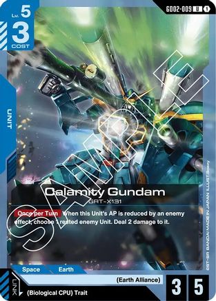 Calamity Gundam - Dual Impact (GD02-009) | Grognard Games