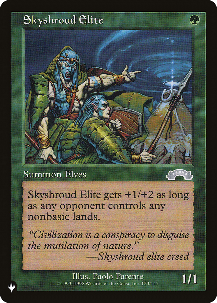 Skyshroud Elite [The List] | Grognard Games
