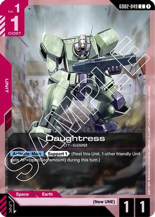 Daughtress - Dual Impact (GD02-049) | Grognard Games