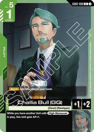 Challia Bull (GQ) - Dual Impact (GD02-090) | Grognard Games