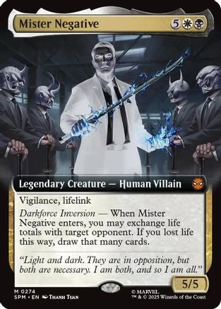 Mister Negative (Extended Art) (SPM-274) - Marvel's Spider-Man | Grognard Games