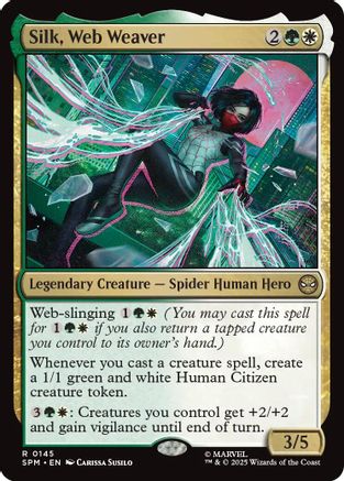 Silk, Web Weaver (SPM-145) - Marvel's Spider-Man | Grognard Games