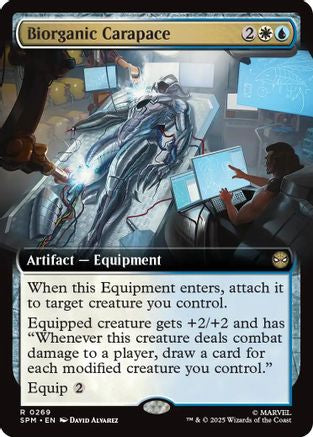 Biorganic Carapace (Extended Art) (SPM-269) - Marvel's Spider-Man Foil | Grognard Games