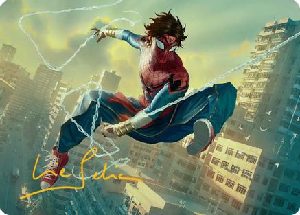 Spider-Man India Art Card (Gold-Stamped Signature) (AASPM-031) - Art Series: Marvel's Spider-Man | Grognard Games