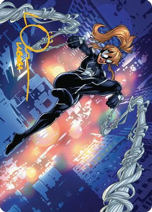 Araña, Heart of the Spider Art Card (Gold-Stamped Signature) (AASPM-037) - Art Series: Marvel's Spider-Man | Grognard Games