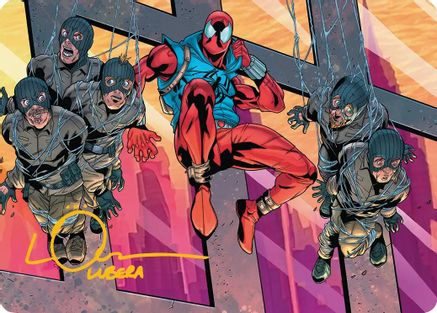 Scarlet Spider, Ben Reilly Art Card (Gold-Stamped Signature) (AASPM-038) - Art Series: Marvel's Spider-Man | Grognard Games