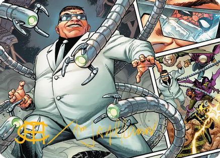 Doctor Octopus, Master Planner Art Card (48/54) (Gold-Stamped Signature) (AASPM-048) - Art Series: Marvel's Spider-Man | Grognard Games