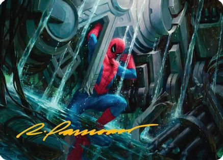 Strength of Will Art Card (Gold-Stamped Signature) (AASPM-022) - Art Series: Marvel's Spider-Man | Grognard Games