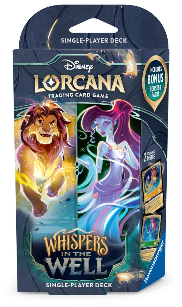 Disney Lorcana TCG: Fabled Starter Deck Amber/Emerald (Pre-order) | Grognard Games