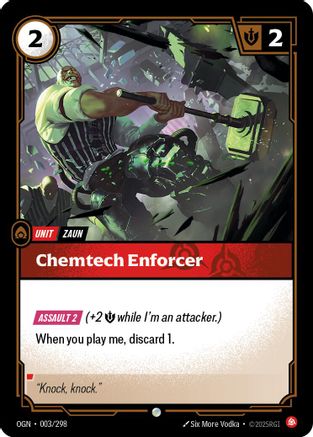 Chemtech Enforcer (003/298) - Origins | Grognard Games