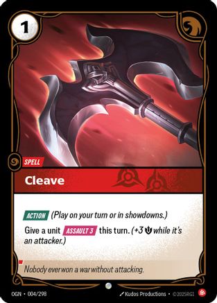 Cleave (004/298) - Origins | Grognard Games