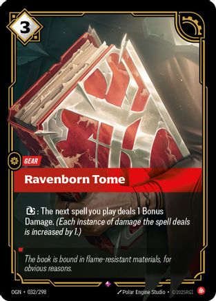 Ravenborn Tome (032/298) - Origins Foil | Grognard Games