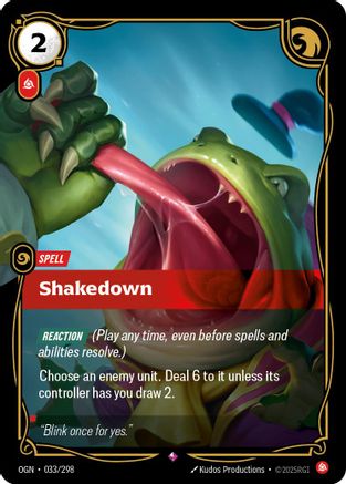Shakedown (033/298) - Origins Foil | Grognard Games