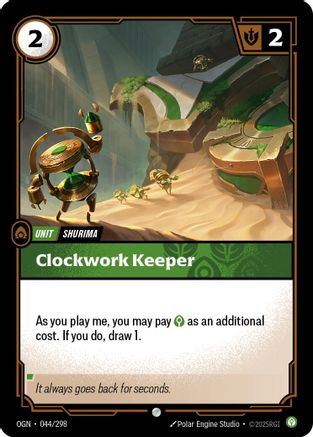 Clockwork Keeper (044/298) - Origins | Grognard Games