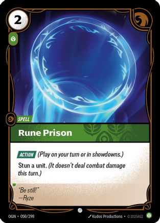 Rune Prison (050/298) - Origins Foil | Grognard Games