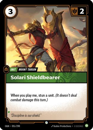 Solari Shieldbearer (051/298) - Origins | Grognard Games