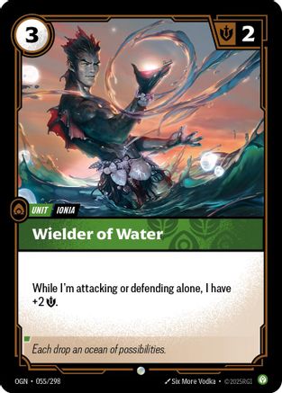 Wielder of Water (055/298) - Origins | Grognard Games