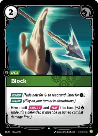 Block (057/298) - Origins | Grognard Games