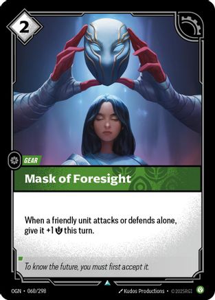 Mask of Foresight (060/298) - Origins | Grognard Games