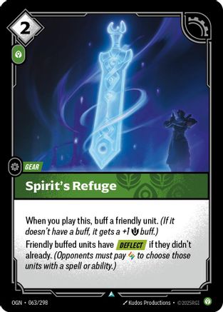Spirit's Refuge (063/298) - Origins Foil | Grognard Games