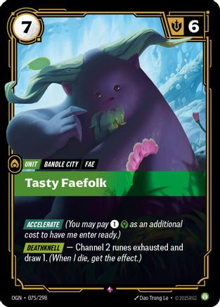 Tasty Faefolk (075/298) - Origins Foil | Grognard Games