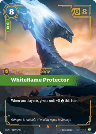 Whiteflame Protector (082/298) - Origins Foil | Grognard Games