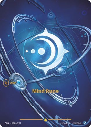 Mind Rune (Alternate Art) (089a/298) - Origins Foil | Grognard Games