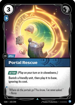 Portal Rescue (102/298) - Origins Foil | Grognard Games