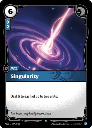Singularity (105/298) - Origins | Grognard Games