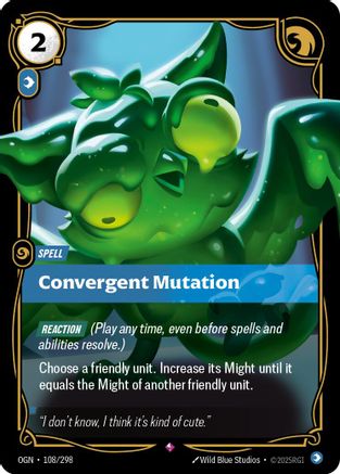 Convergent Mutation (108/298) - Origins Foil | Grognard Games