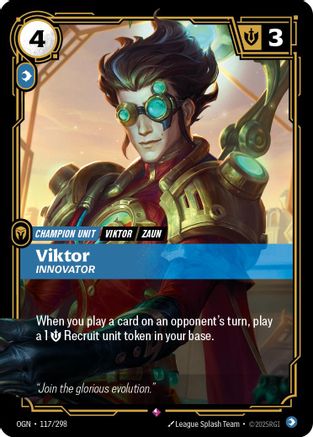 Viktor - Innovator (117/298) - Origins Foil | Grognard Games