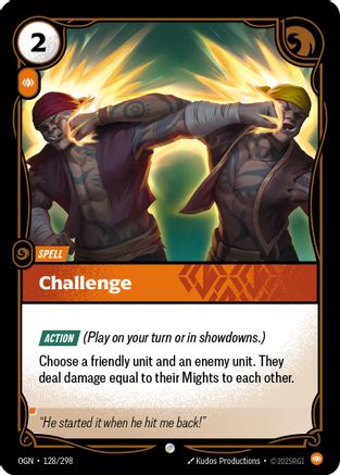Challenge (128/298) - Origins Foil | Grognard Games
