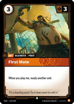 First Mate (132/298) - Origins | Grognard Games