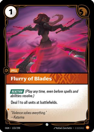 Flurry of Blades (133/298) - Origins | Grognard Games