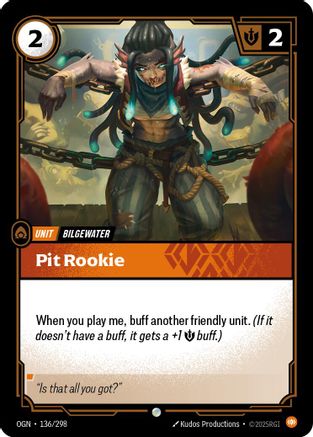 Pit Rookie (136/298) - Origins | Grognard Games