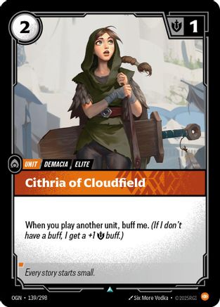 Cithria of Cloudfield (139/298) - Origins Foil | Grognard Games