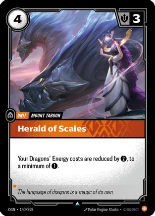 Herald of Scales (140/298) - Origins | Grognard Games