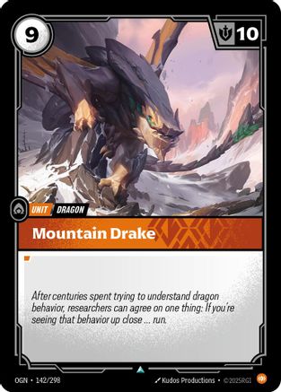Mountain Drake (142/298) - Origins | Grognard Games