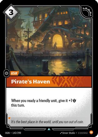 Pirate's Haven (143/298) - Origins Foil | Grognard Games