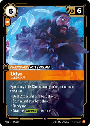 Udyr - Wildman (157/298) - Origins Foil | Grognard Games