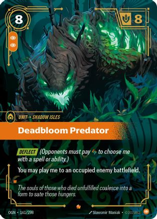 Deadbloom Predator (161/298) - Origins Foil | Grognard Games