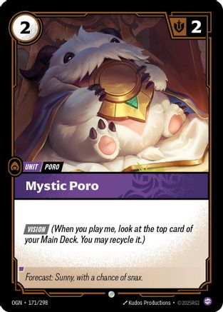 Mystic Poro (171/298) - Origins Foil | Grognard Games