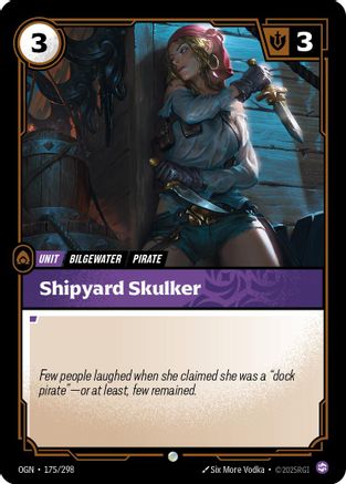 Shipyard Skulker (175/298) - Origins Foil | Grognard Games
