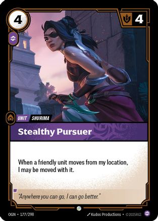 Stealthy Pursuer (177/298) - Origins | Grognard Games