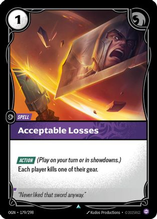 Acceptable Losses (179/298) - Origins | Grognard Games